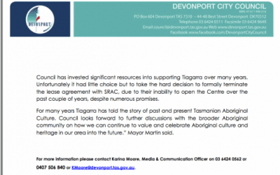 Devonport City Council MEDIA RELEASE